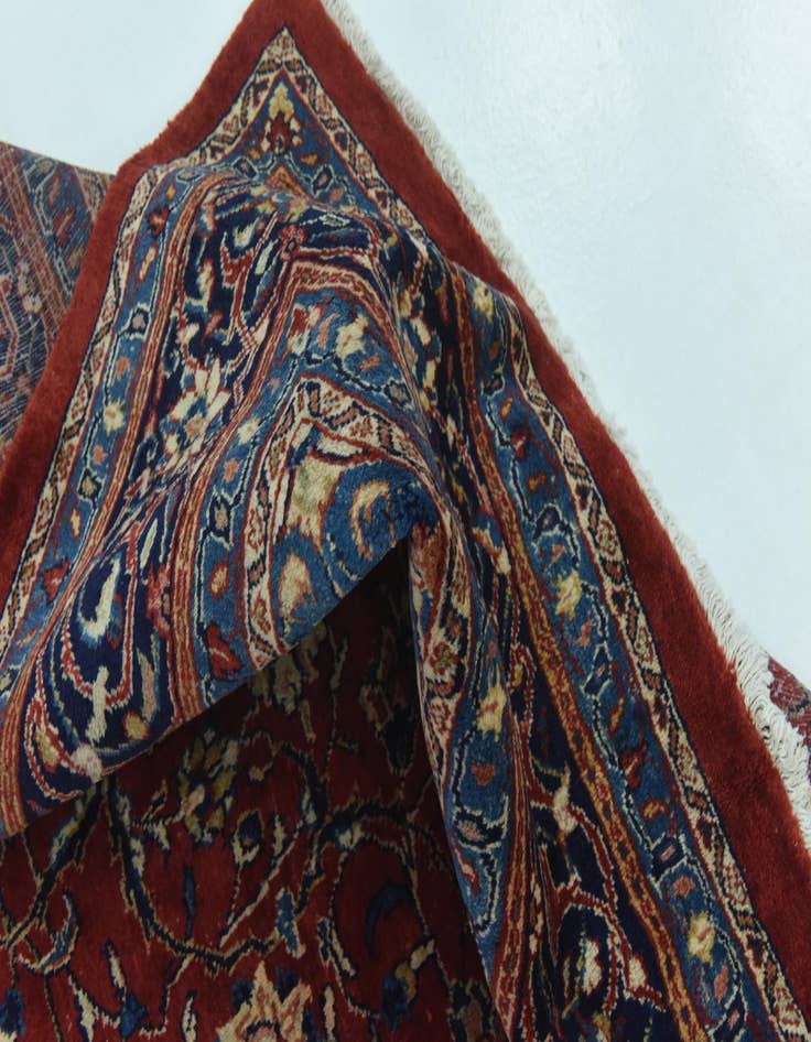 Detail image of  9' 10 x 12' 9  Hand Knotted Farahan Persian Wool Rug