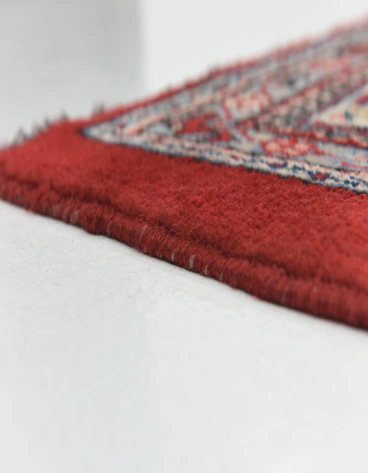 Detail image of  9' 4 x 12' 7  Hand Knotted Farahan Persian Wool Rug