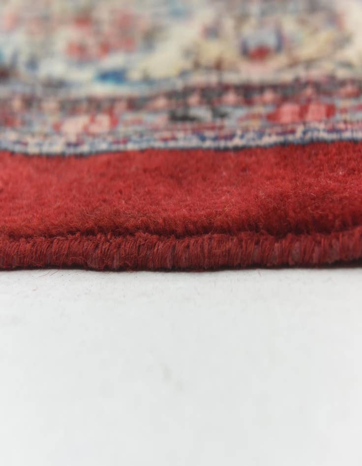 Detail image of  9' 4 x 12' 7  Hand Knotted Farahan Persian Wool Rug