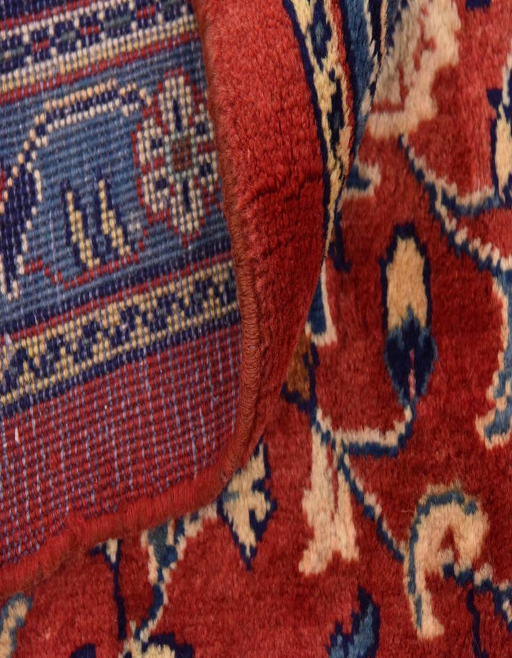 Detail image of  10' x 13' 3  Hand Knotted Farahan Persian Wool Rug
