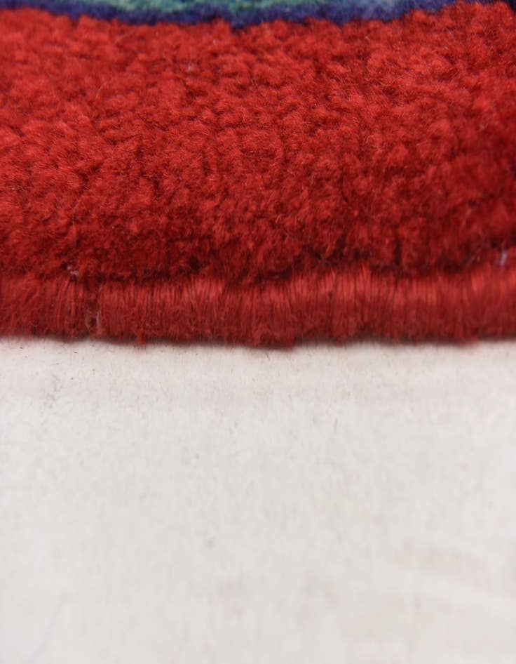 Detail image of 9' 8 x 13' Hand Knotted Farahan Persian Wool Rug