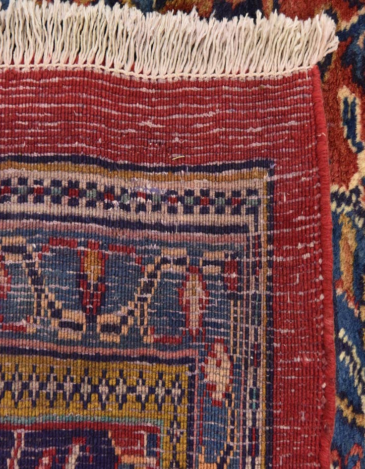 Detail image of  9' 9 x 13'  Hand Knotted Farahan Persian Wool Rug