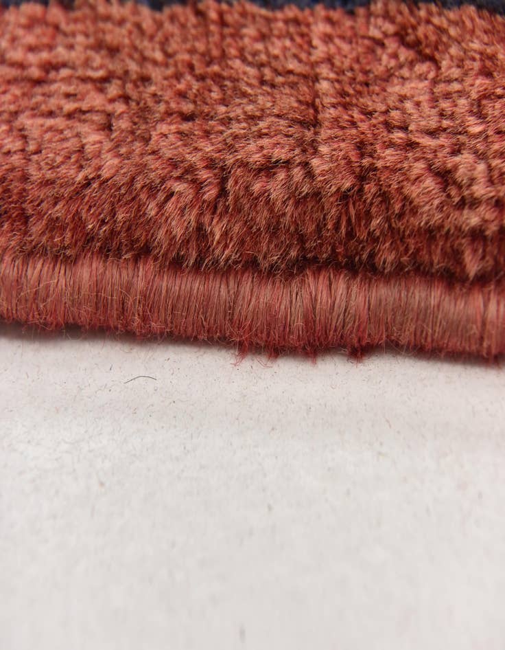 Detail image of  9' 9 x 13'  Hand Knotted Farahan Persian Wool Rug