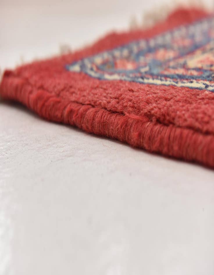 Detail image of  9' 9 x 13'  Hand Knotted Farahan Persian Wool Rug