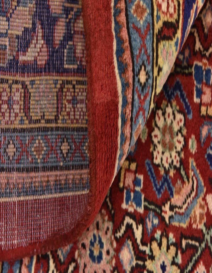 Detail image of  10' x 13' 3  Hand Knotted Farahan Persian Wool Rug