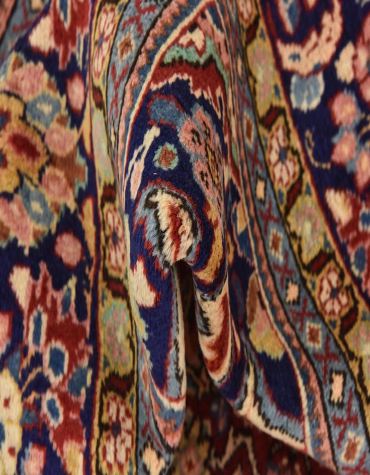 Detail image of  10' x 13' 3  Hand Knotted Farahan Persian Wool Rug