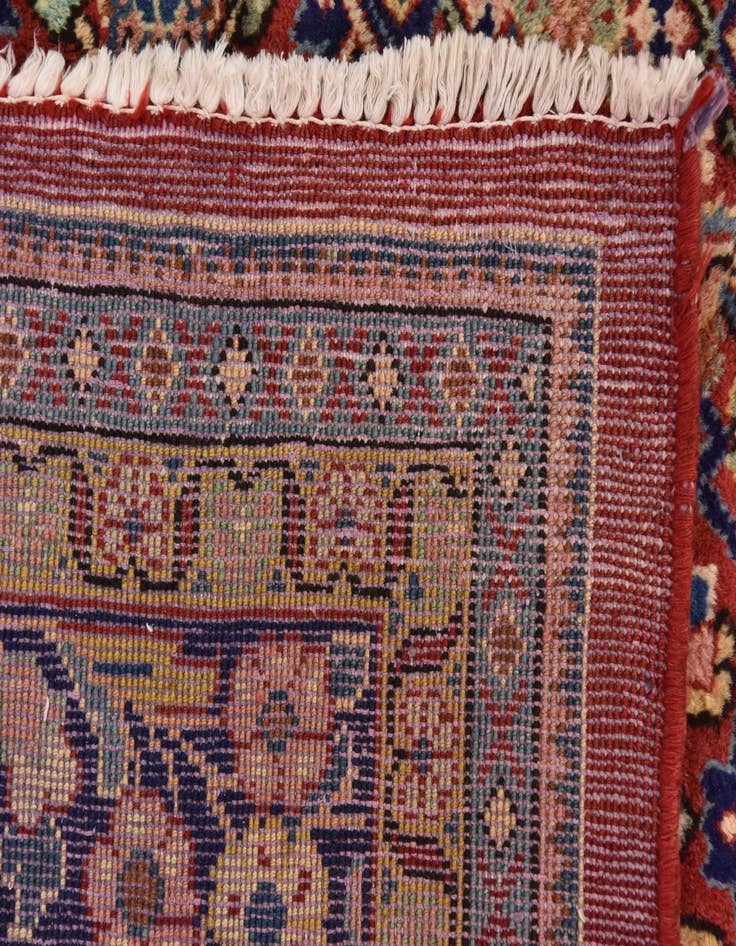 Detail image of  10' x 13' 3  Hand Knotted Farahan Persian Wool Rug
