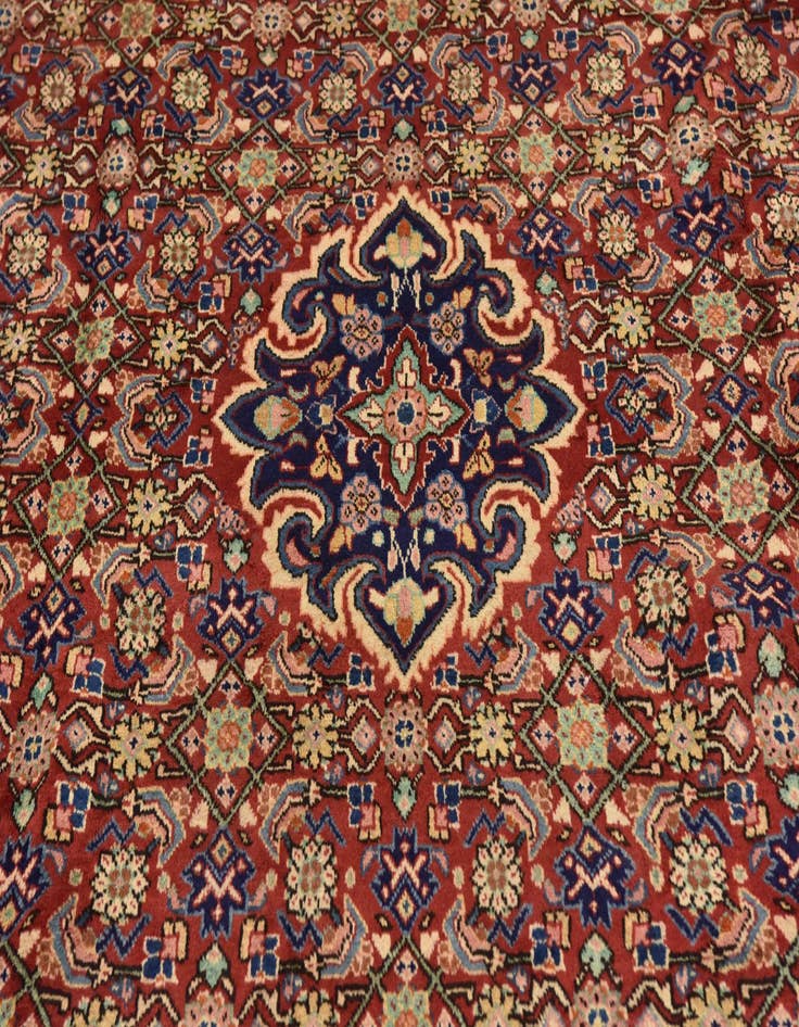 Detail image of  10' x 13' 3  Hand Knotted Farahan Persian Wool Rug