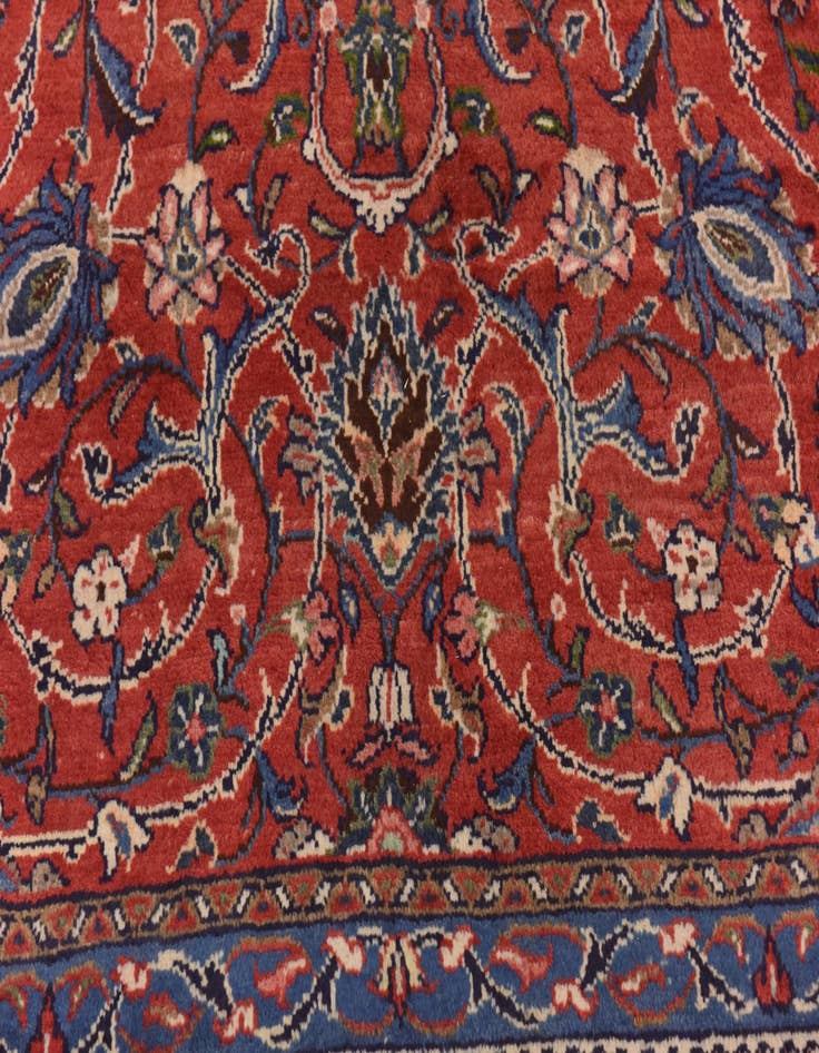 Detail image of  9' 8 x 13' 4  Hand Knotted Farahan Persian Wool Rug
