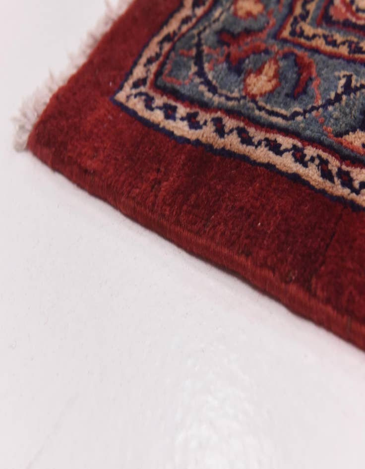 Detail image of  10' x 13'  Hand Knotted Farahan Persian Wool Rug