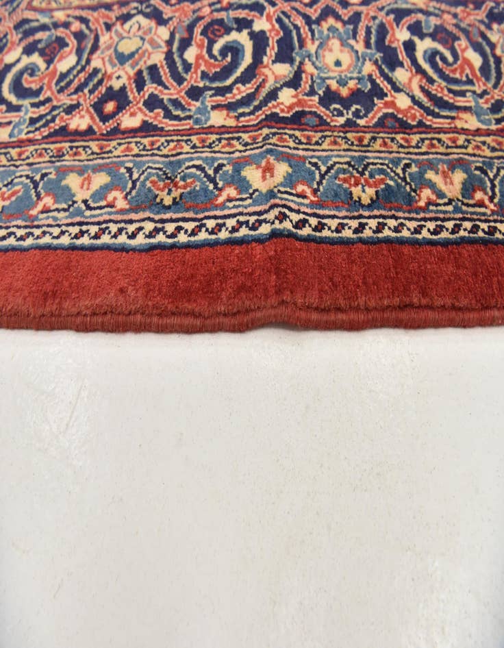 Detail image of  9' 8 x 13' 2  Hand Knotted Farahan Persian Wool Rug