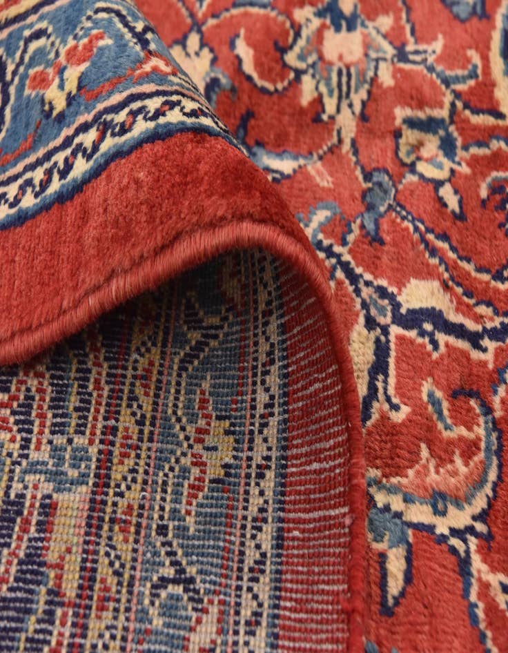 Detail image of  9' 8 x 13' 2  Hand Knotted Farahan Persian Wool Rug