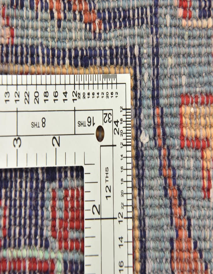 Detail image of  9' 9 x 12' 10  Hand Knotted Farahan Persian Wool Rug