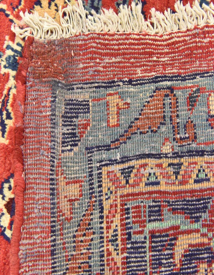 Detail image of  9' 9 x 12' 10  Hand Knotted Farahan Persian Wool Rug