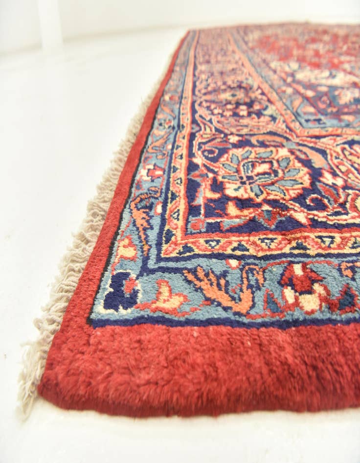 Detail image of  9' 9 x 12' 10  Hand Knotted Farahan Persian Wool Rug