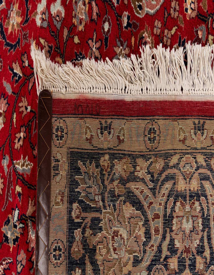 Detail image of  9' x 12' 2  Hand Knotted Farahan Wool Rug