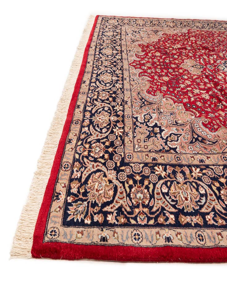 Detail image of  9' x 12' 2  Hand Knotted Farahan Wool Rug