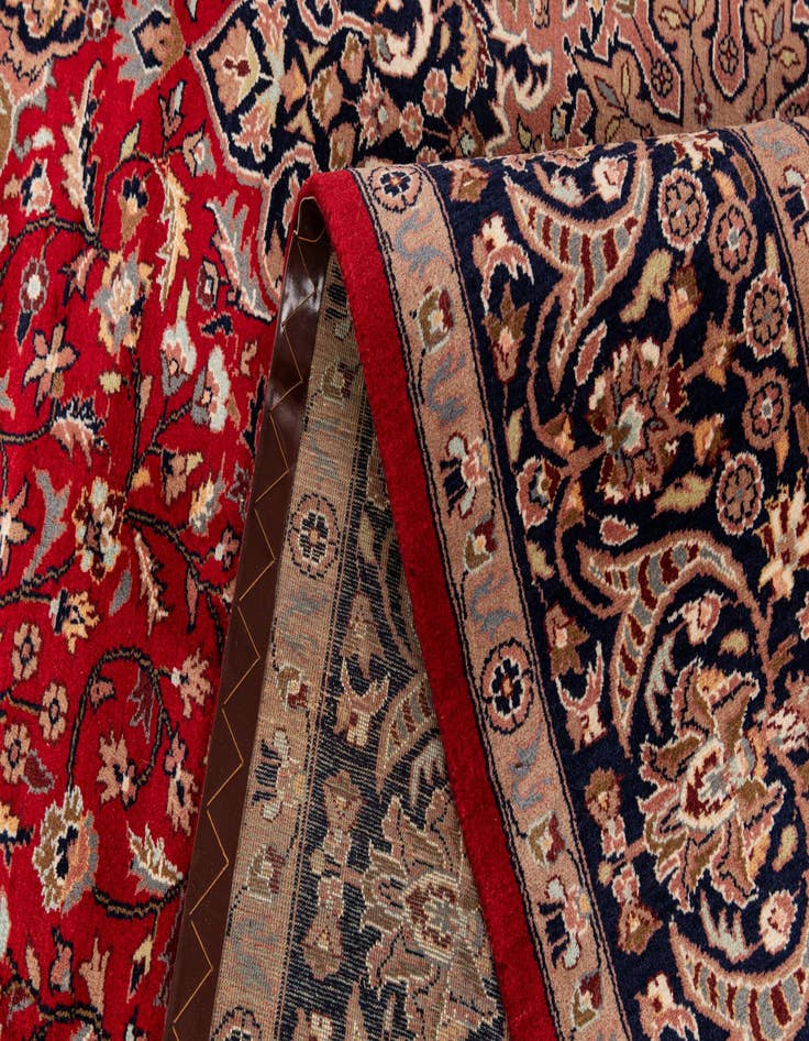 Detail image of  9' x 12' 2  Hand Knotted Farahan Wool Rug