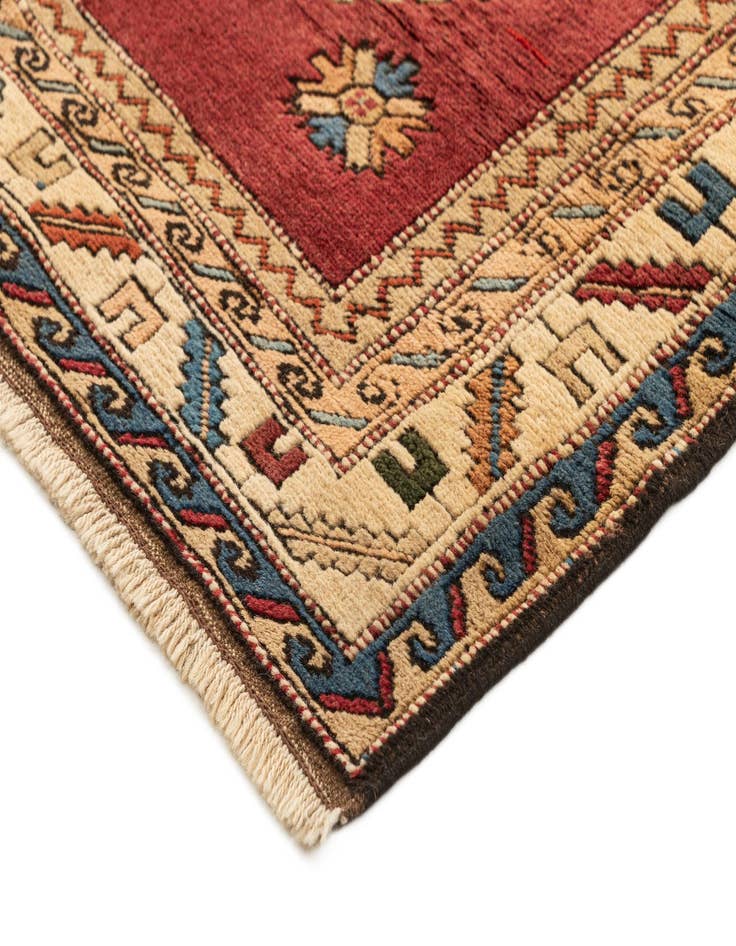 Detail image of 3' 7 x 5' 7 Hand Knotted Fars Wool Rug