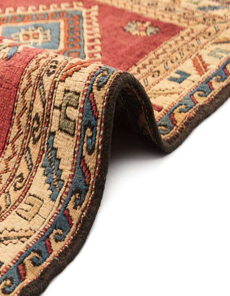 Detail image of 3' 7 x 5' 7 Hand Knotted Fars Wool Rug