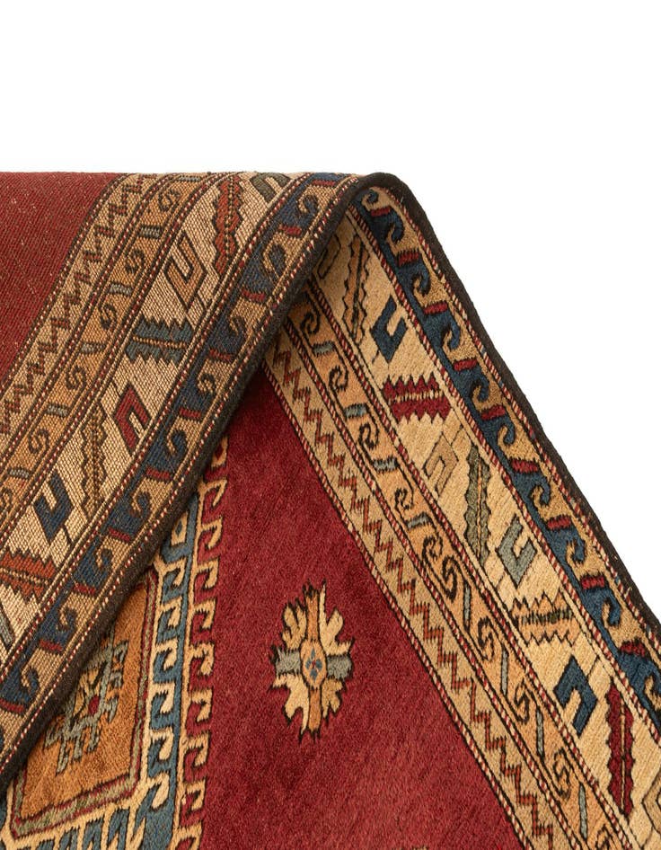 Detail image of 3' 7 x 5' 7 Hand Knotted Fars Wool Rug