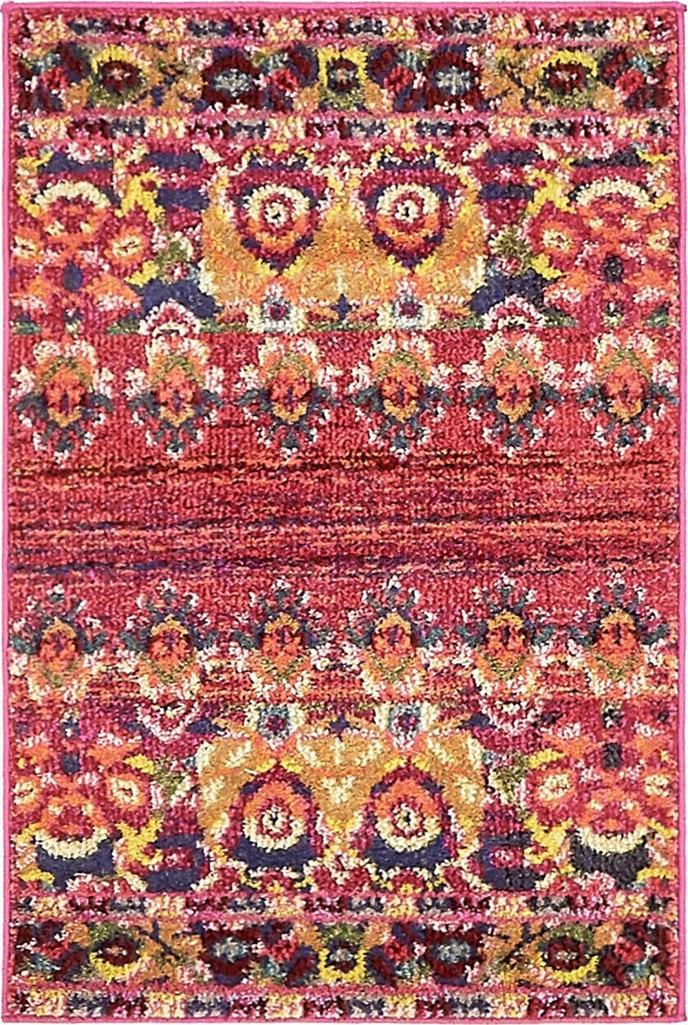  2' 2 x 3'  Washable Fleur Rug