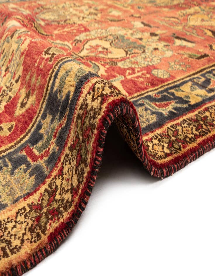 Detail image of  4' 11 x 6' 11 Gabbeh Wool Rug