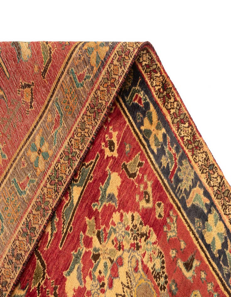 Detail image of  4' 11 x 6' 11 Gabbeh Wool Rug