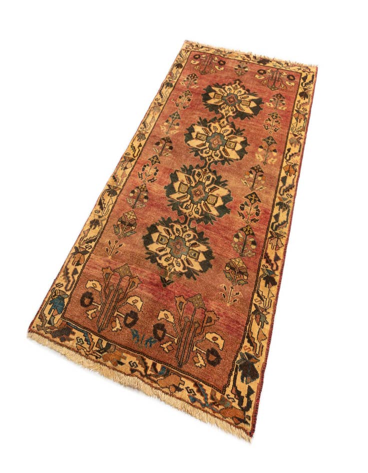 Detail image of  4' x 7' 10 Gabbeh Wool Rug