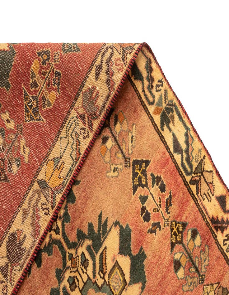 Detail image of  4' x 7' 10 Gabbeh Wool Rug