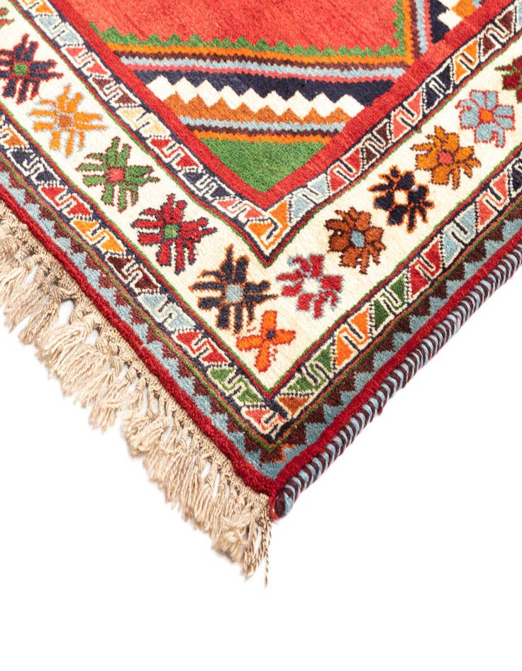 Detail image of 4' 4 x 6' 11 Gabbeh Wool Rug