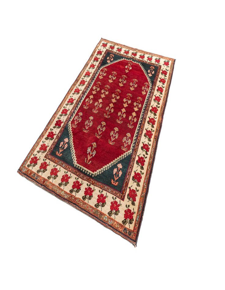 Detail image of  5' x 8' 1 Gabbeh Wool Rug