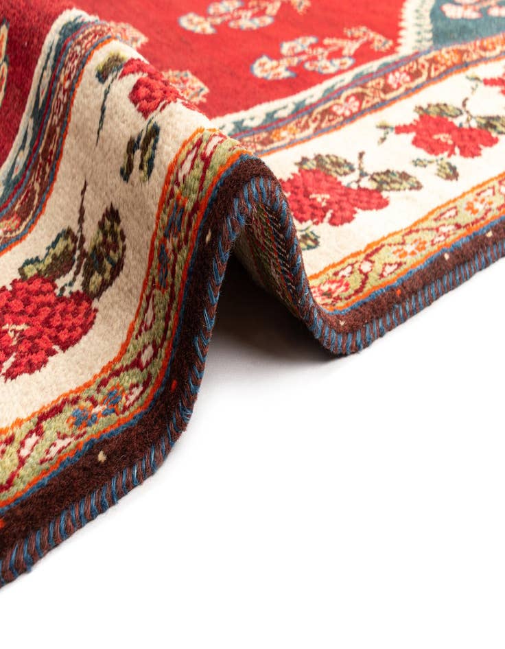 Detail image of  5' x 8' 1 Gabbeh Wool Rug