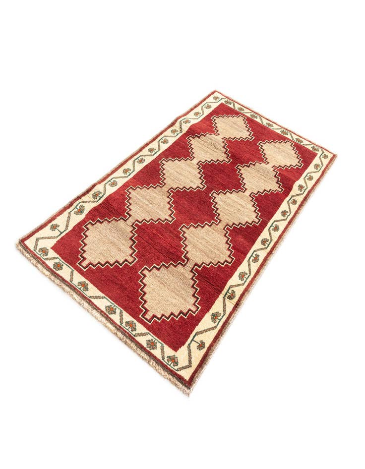 Detail image of  3' x 5' 10 Gabbeh Wool Rug