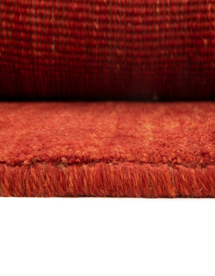 Detail image of  3' 4 x 5' 3  Hand Knotted Gabbeh Persian Wool Rug