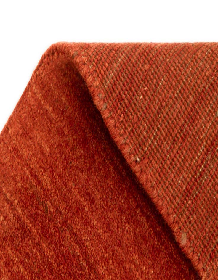 Detail image of  3' 9 x 5' 10  Hand Knotted Gabbeh Persian Wool Rug