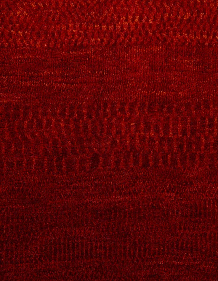 Detail image of  4' 9 x 6' 7  Hand Knotted Gabbeh Wool Rug