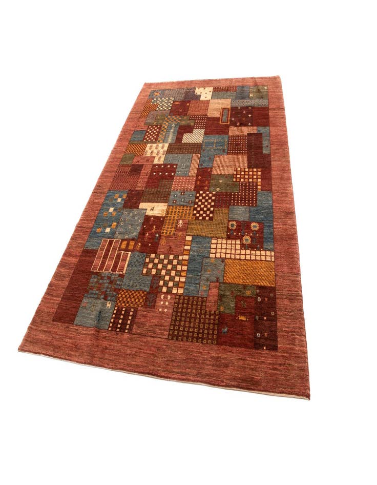 Detail image of  6' 11 x 10' 1 Gabbeh Rug