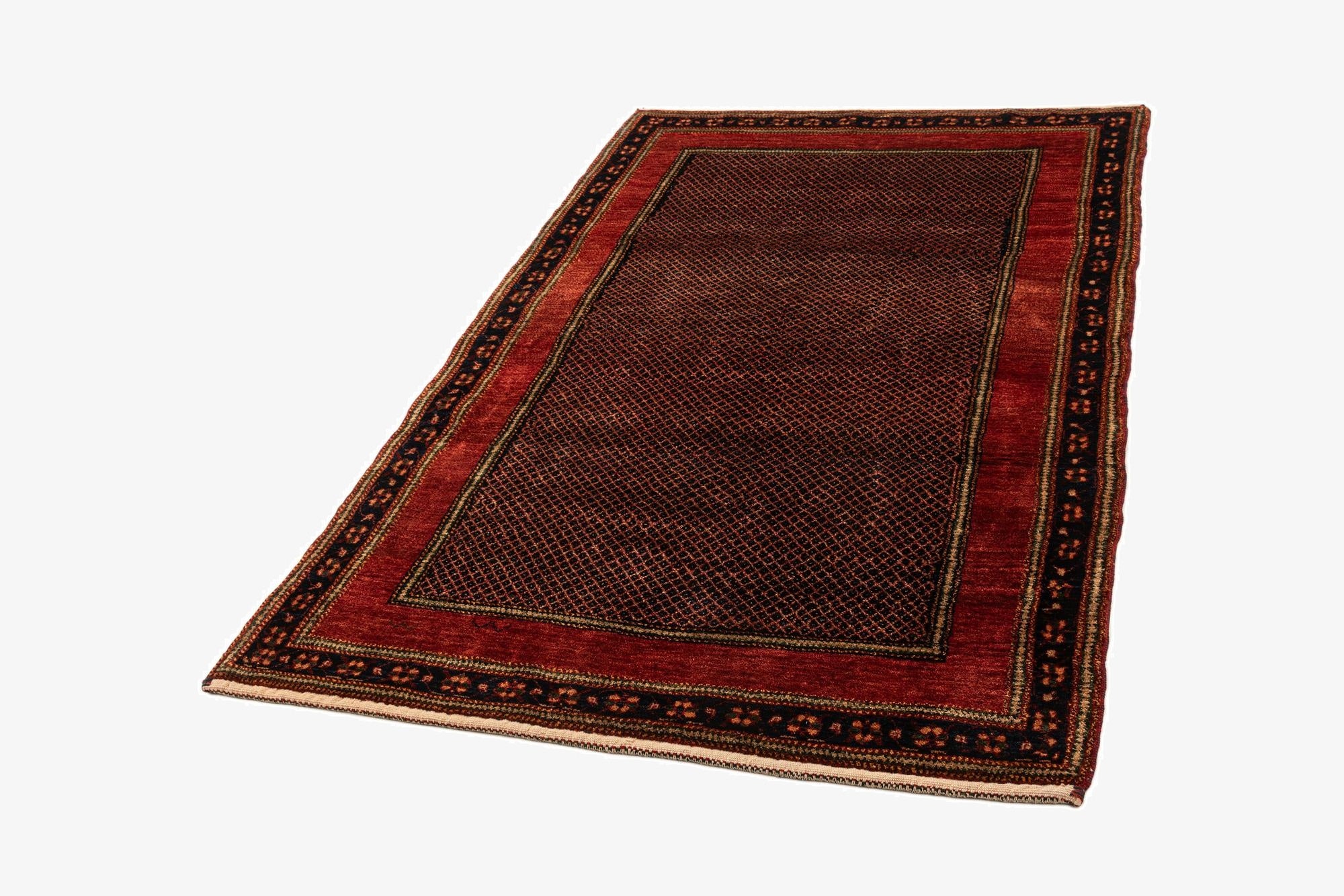  4' x 6' 4 Gabbeh Rug