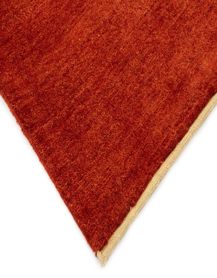 Detail image of  5' 1 x 6' 6  Hand Knotted Gabbeh Shouli Persian Wool Rug