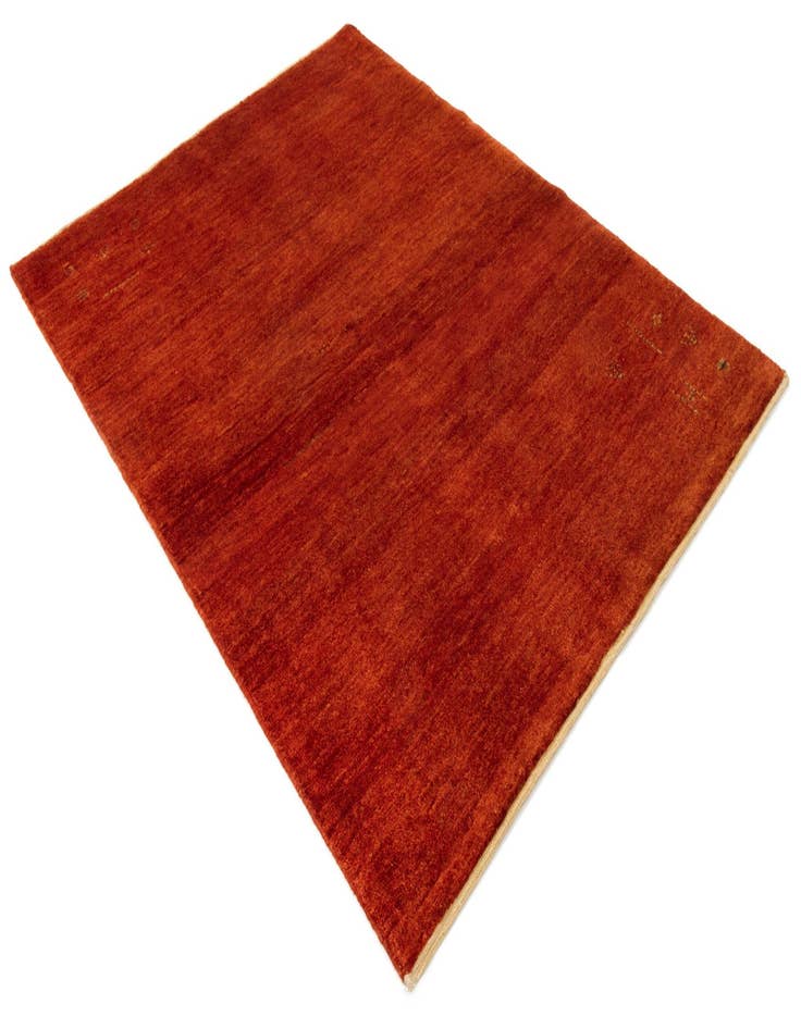 Detail image of  5' x 6' 8 Gabbeh Shouli Wool Rug