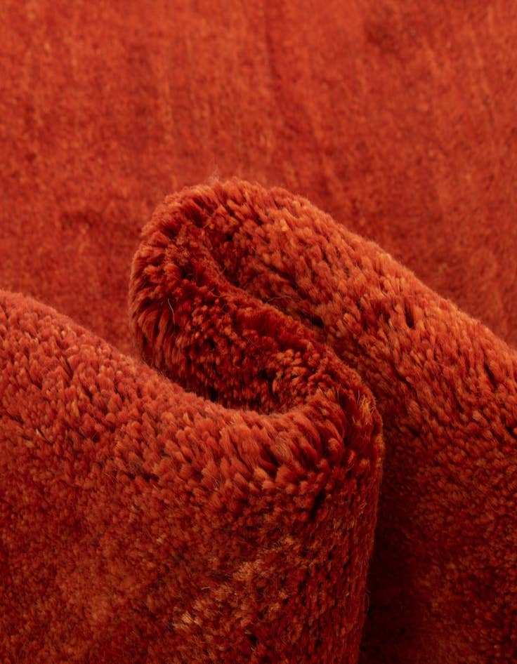 Detail image of  5' 3 x 6' 6  Hand Knotted Gabbeh Shouli Persian Wool Rug