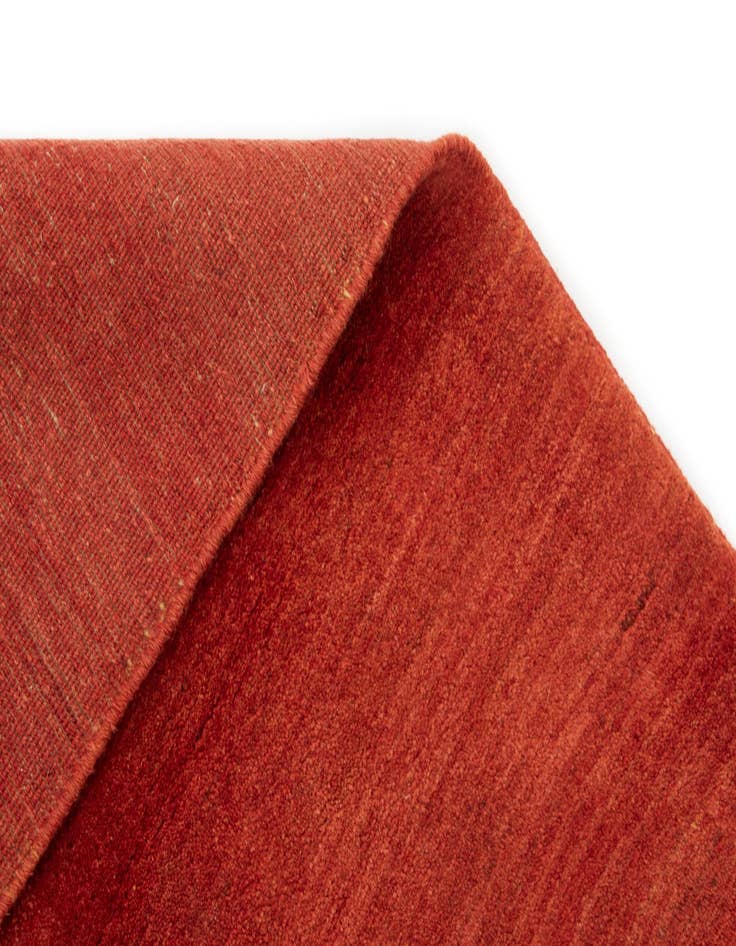 Detail image of  4' 11 x 6' 6  Hand Knotted Gabbeh Shouli Persian Wool Rug