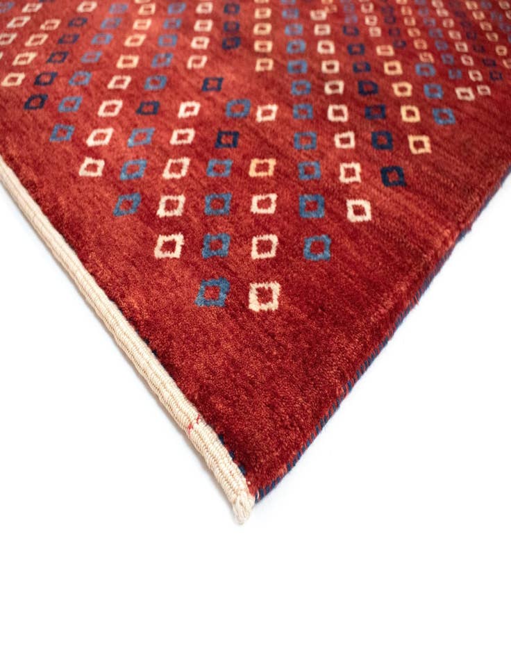 Detail image of  3' 8 x 5' Gabbeh Shouli Rug