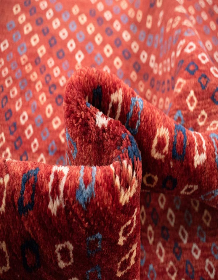 Detail image of  3' 8 x 5' Gabbeh Shouli Rug