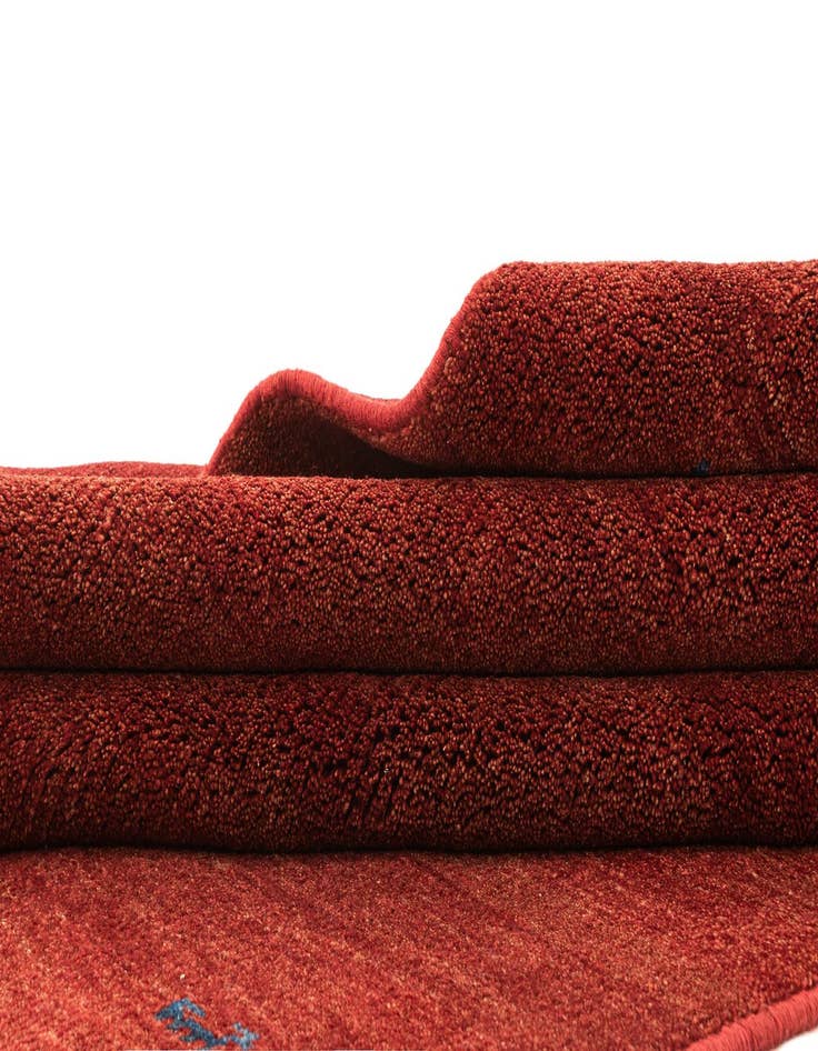 Detail image of  4' 10 x 6' 6 Gabbeh Shouli Rug