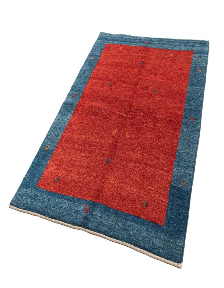 Detail image of  4' 11 x 6' 9 Gabbeh Shouli Rug