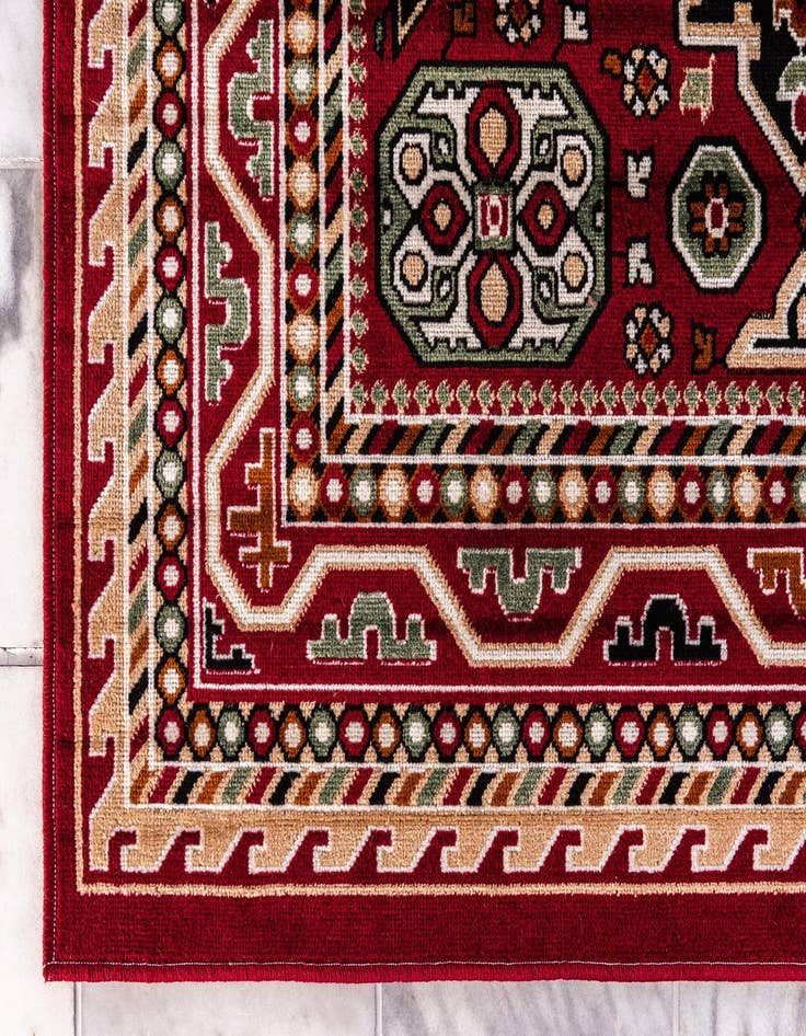 Detail image of  5' 3 x 7' 10 Gharajeh Rug