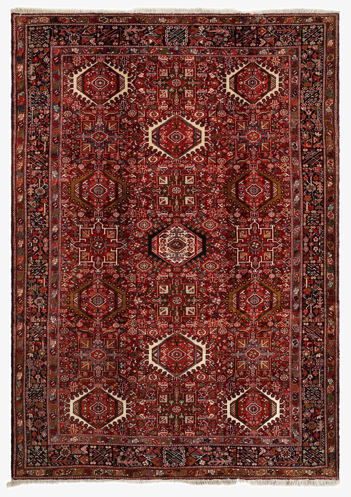  7' 9 x 10' 11 Gharajeh Rug