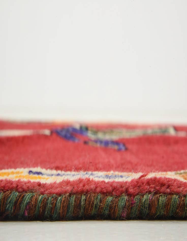 Detail image of  3' 8 x 5' 3  Hand Knotted Ghashghaei Persian Wool Rug